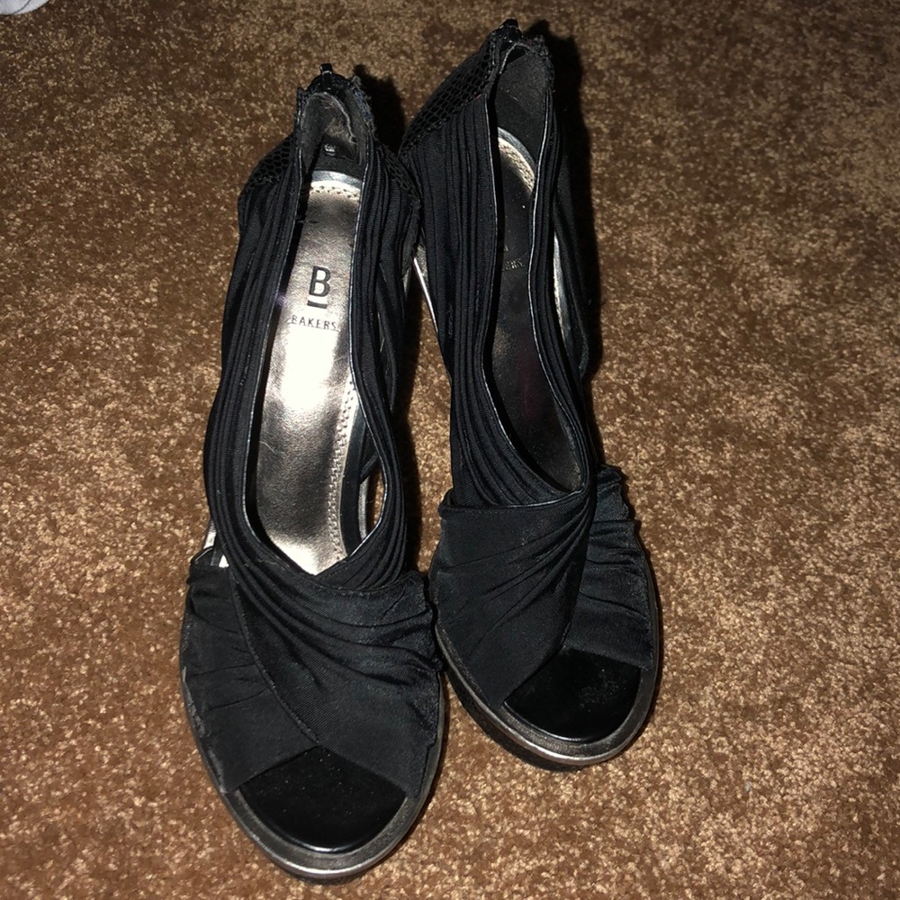 Black heels